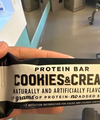 Cookies &Cream protein bar