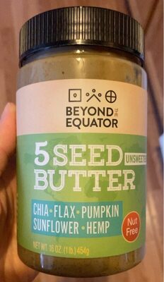 5 Seed Butter Unsweetened