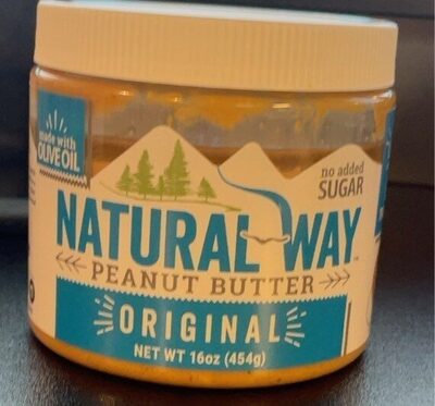 Original Peanut Butter made with olive oil