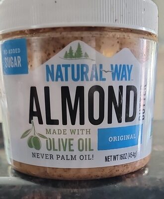 Original Almond Butter made with olive oil