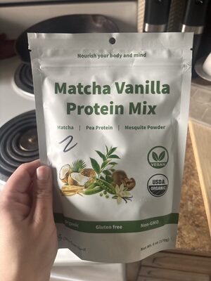 Matcha Vanilla Protein Mix