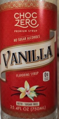 Vanilla syrup