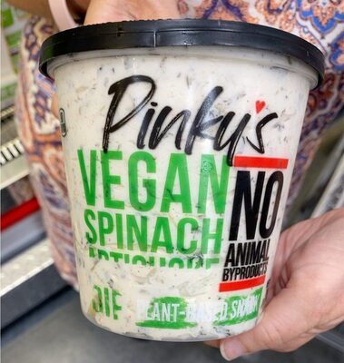 Pinkys Vegan Spinach Artichoke Dip