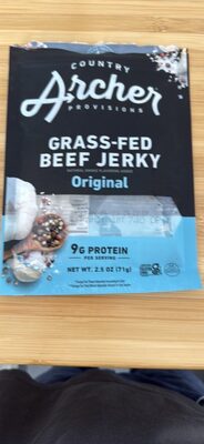 Grass-Fed Beef Jerky Original
