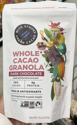 Whole Cacao Granola Dark Chocolate