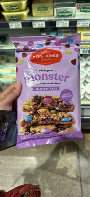Whole Grain Monster ready-to-bake cookie dough