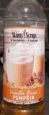Vanilla Bean Pumpkin Syrip