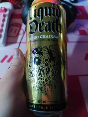 Mango Chainsaw Flavoured Sparkling Water