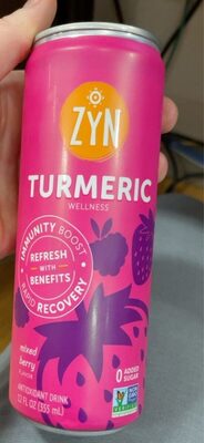 Turmeric Wellness Immunity Boost Rapid Recovery- Mixed Berry Flavor