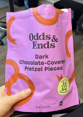 Dark Chocolate-Covered Pretzel Pieces