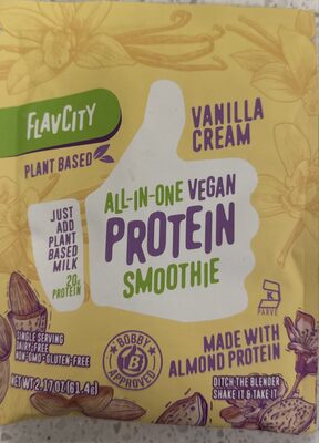 All in one vegan protein smoothie