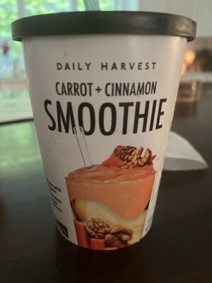 Carrot and cinnamon, smooth