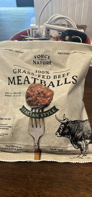 100% Grass-Fed Beef Meatballs