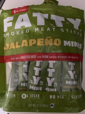 Jalapeño Minis Smoked Meat Sticks