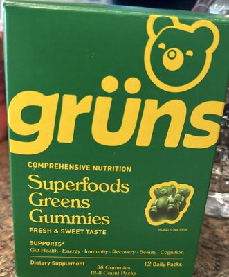 Superfoods Greens Gummies
