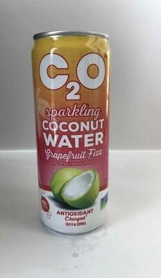C2O grapefruit fizz sparkling coconut water