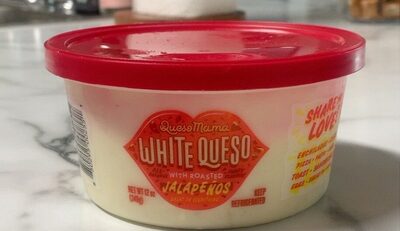 White Queso with Roasted Jalapeños
