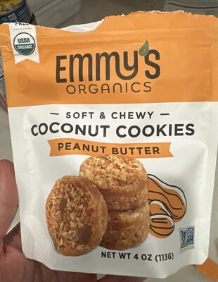 Coconut cookies peanut butter