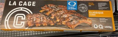 Cotes levees ribs