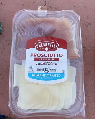 Prosciutto with Aged Mozzarella Cheese