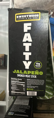 Fatty Jalapeño Smoked Meat Stick