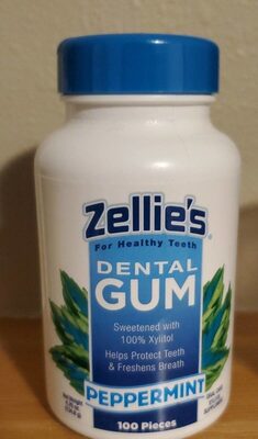 Dental gum peppermint