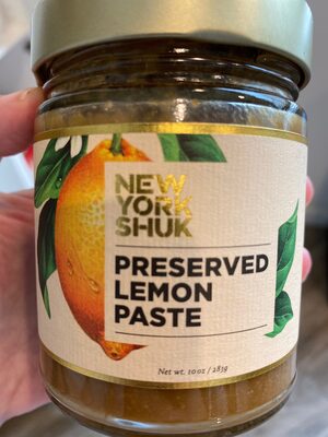 New York Shuk - Preserved Lemon Paste, 10oz