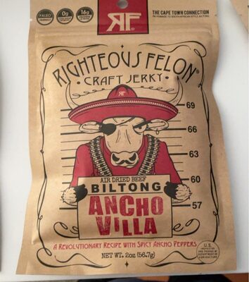 Ancho Villa Craft Jerky