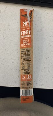 Fiery Habanero Spicy & Smoky Beef Stick