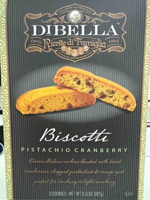 Biscotti Pistachio Cranberry