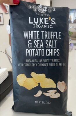 White truffle and sea salt potato chips