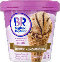 Coffee Ice Cream With Roasted Almonds
