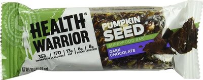 Organic Pumpkin Seed Bar Dark Chocolate Flavor