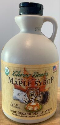Pure Organic Maple Syrup