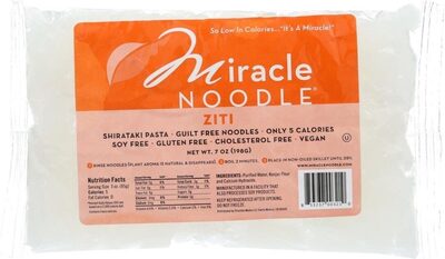 Plant Based Noodles, Ziti Style