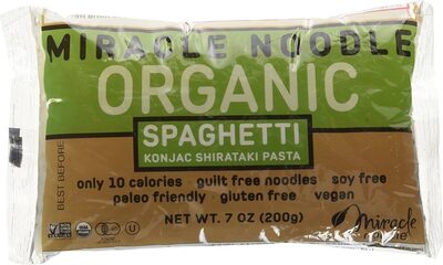 Plant Based Organic Noodles, Spaghetti Style