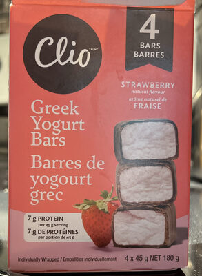 Greek Yogurt Bars