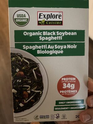 Organic Black Bean Spaghetti