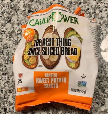 roasted sweet potato slices