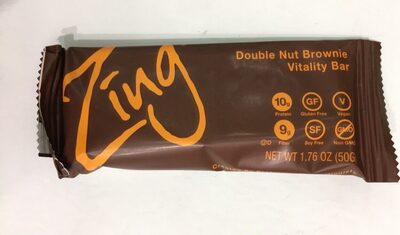 Nutrition Bar, Double Nut Brownie