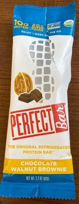 Chocolate walnut brownie protein bar