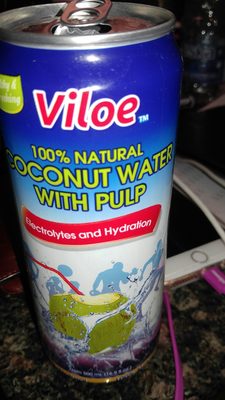 Viloe, Coconut Water With Pulp