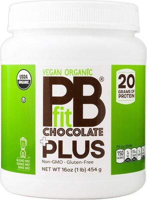 PBfit Vegan Organic Chocolate Plus