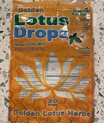 Golden Lotus Drops