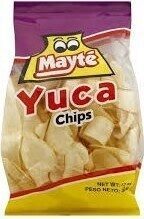 Yuca chips trans fat big grs