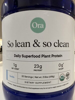 So lean & so clean