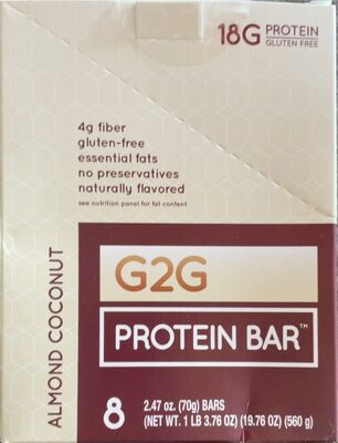 Almond Coconut Protein Bar