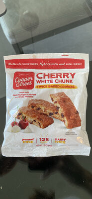 Cherry White Chunk Twice Baked Cookies