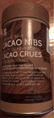 Cacao crues et biologique