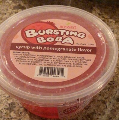 Bursting boba